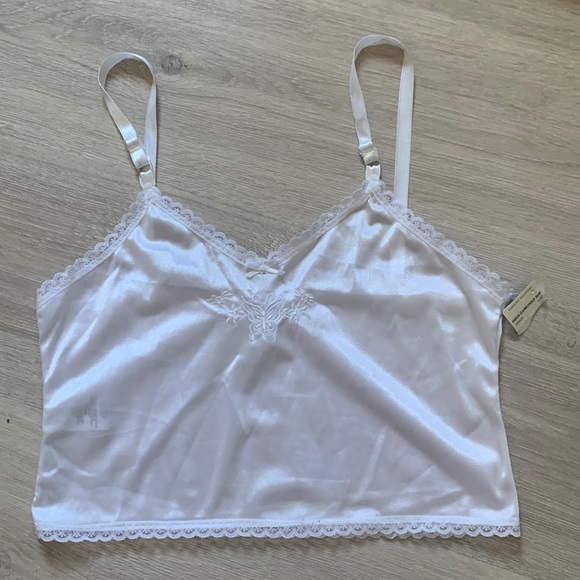 Vintage Tops - vintage silky cami top